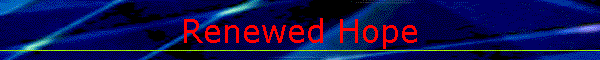 Renewed Hope